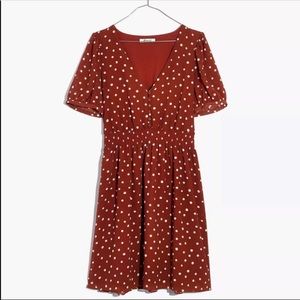 Madewell polka dot dress